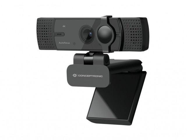 Conceptronic Webcam 16 Mp 3840 X 2160  Pixels Usb 2.0 Black