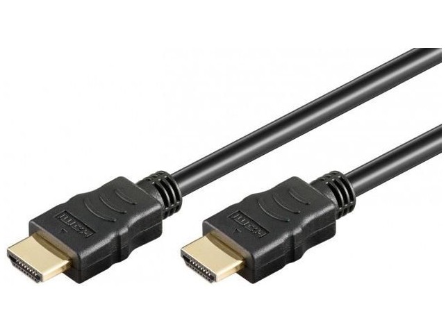 Techly 2M High Speed Hdmi Cable With  Ethernet A/A M/M Black Icoc