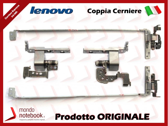 Cerniere Hinges LENOVO Edge E530 E530C E535 E545 (Coppia)