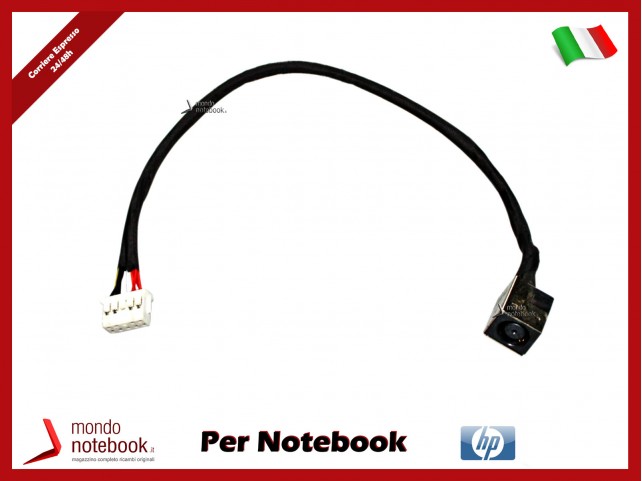 Connettore di Alimentazione DC Power Jack HP EliteBook 8760 8760W 8760P 8770W (~18 Cm)