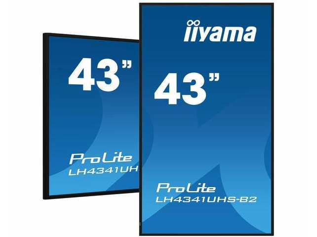 iiyama 43" 3840x2160, 4K UHD IPS  panel, 1% Haze, Landscape and