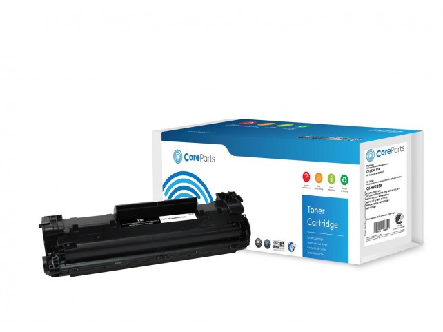 CoreParts Toner Black CF283A  Pages: 1.500, Nordic Swan