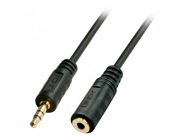 Lindy Audio Extens.3,5mm Stereo, 10m  