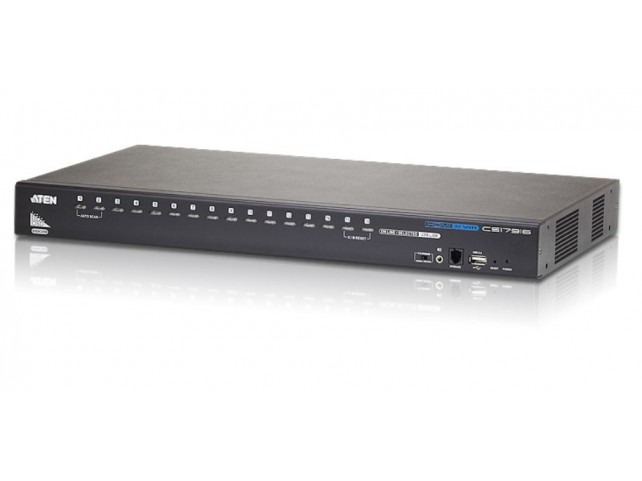 Aten 16-Port USB - HDMI KVM  Switch w/USB Peripheral port