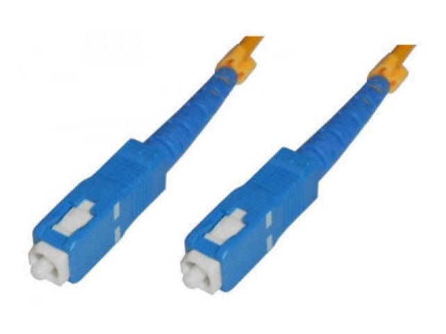 MicroConnect SC/PC-SC/PC 1m OS2  Singlemode Simplex LSZH Yellow