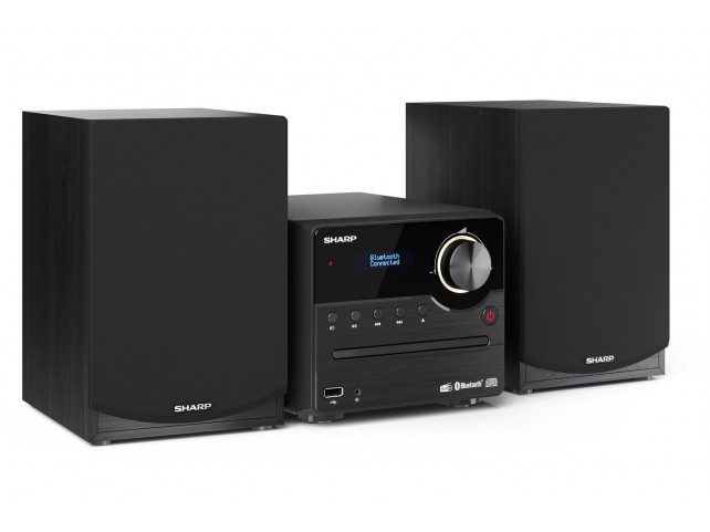 Sharp Xl-B517D Home Audio Micro  System 45 W Black