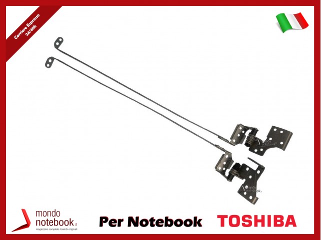 Cerniere Hinges TOSHIBA C660 P755 P750 (COPPIA)