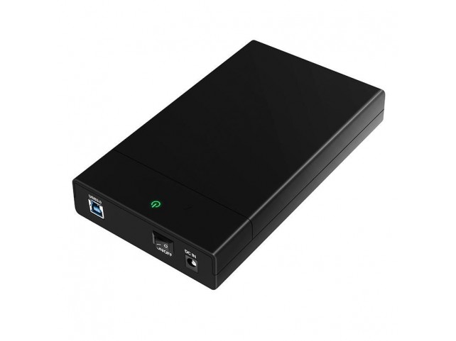 CoreParts 3.5" USB 3.0 SATA Enclosure EU  Support HDD up to 10TB