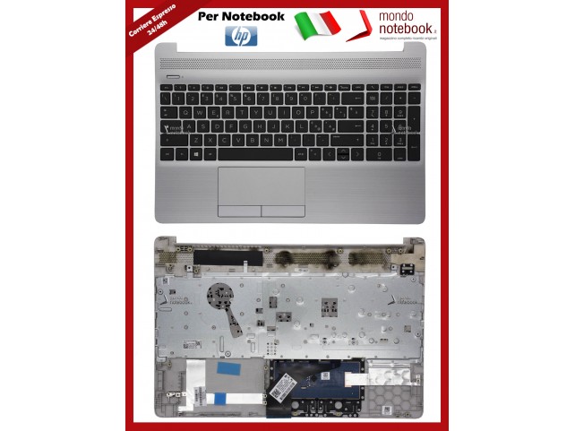 Tastiera Con Top Case Hp Elitebook 250 G8 (Silver) Italiana M31100-061