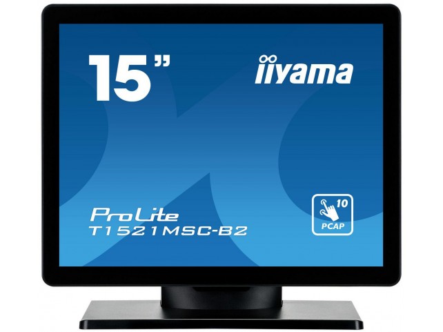 iiyama 15" PCAP Bezel Free Front,  10P