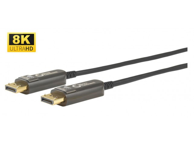 MicroConnect Premium Optic DP 1.4 Cable 15m  DP 1.4 8K 60Hz,32.4Gbps