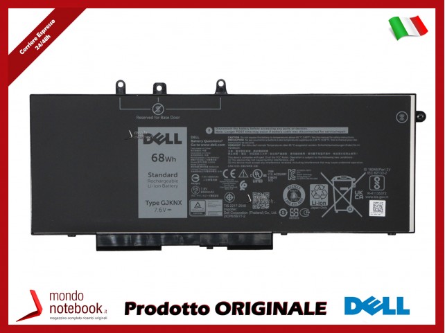 Batteria Originale Dell Latitude 5280 5288 5290 5480 5488 GJKNX 0GJKNX