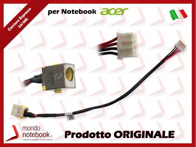 Connettore di Alimentazione DC Power Jack ACER Aspire A315-53 A515-51G A615-51