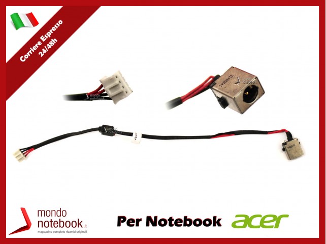 Connettore di Alimentazione DC Power Jack ACER Aspire E1-572 E1-572P E1-572G