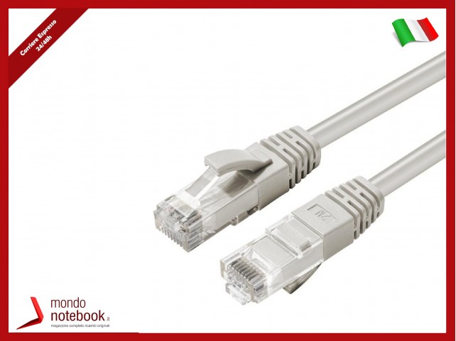 MicroConnect Cavo di Rete U/UTP CAT6 3M Grey LSZH