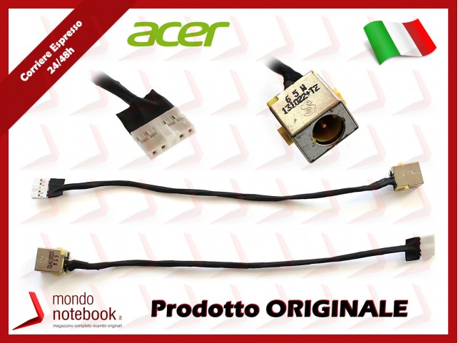 Connettore di Alimentazione DC Power Jack ACER Aspire V5-431 V5-471 V5-531G V5-471P V5-571G V5-431P