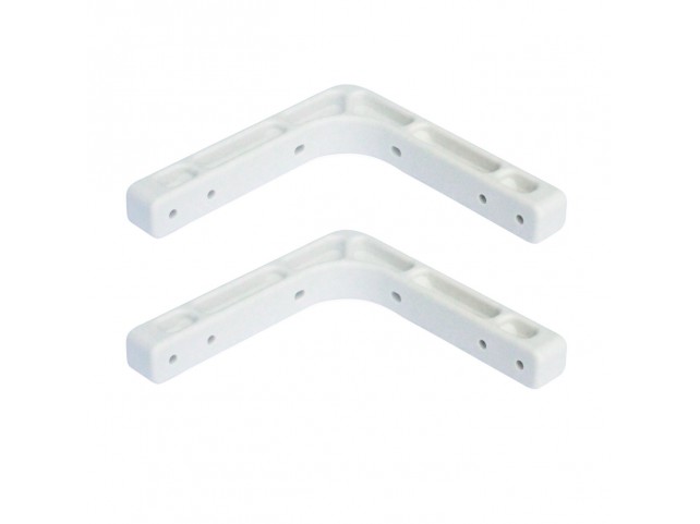 Grandview Extension Wall Bracket - 6"x6"  Plastic - 15x15cm (1 pair)