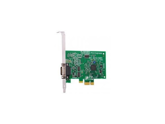 Brainboxes PCIe 1xRS422/485 1MBaud  PX-324, PCIe, DB9, 105 mm, 20