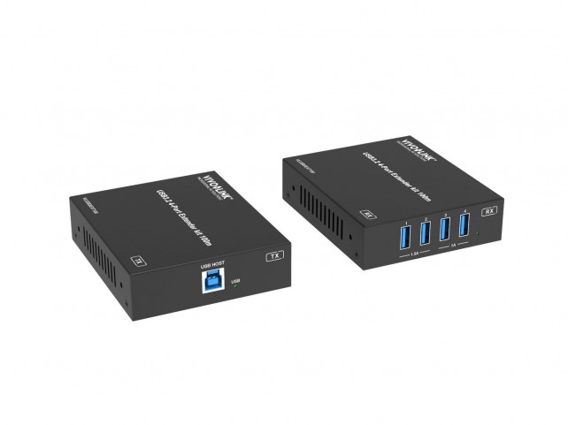 Vivolink USB3.2 5Gbit/s 4-Port  Extender kit 100m