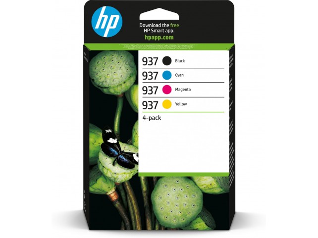HP 937 Cmyk Original Ink  Cartridge 4-Pack