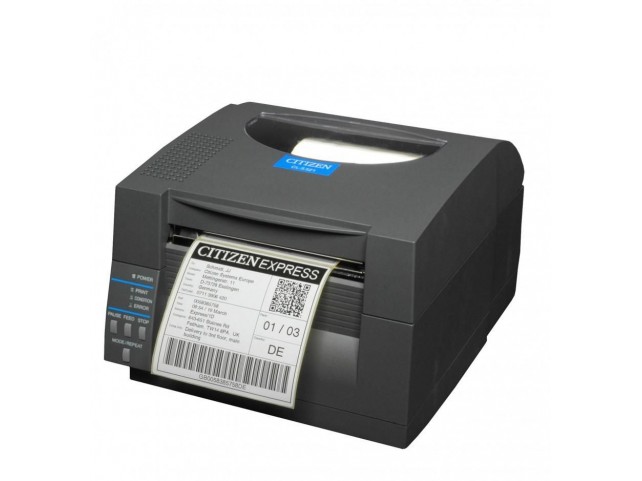 Citizen CL-S521II Printer Direct  thermal, Black, UK+EN Plug
