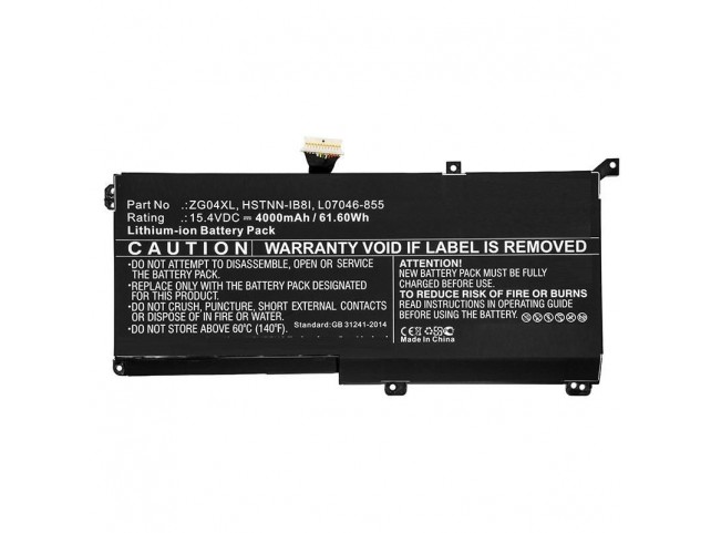 CoreParts Laptop Battery for HP  61.60Wh Li-ion 15.4V 4000mAh