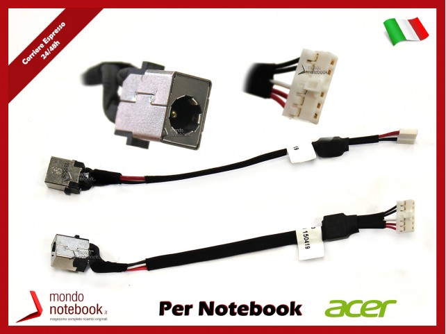 Connettore di Alimentazione DC Power Jack ACER PJ111 Aspire 5534 5538