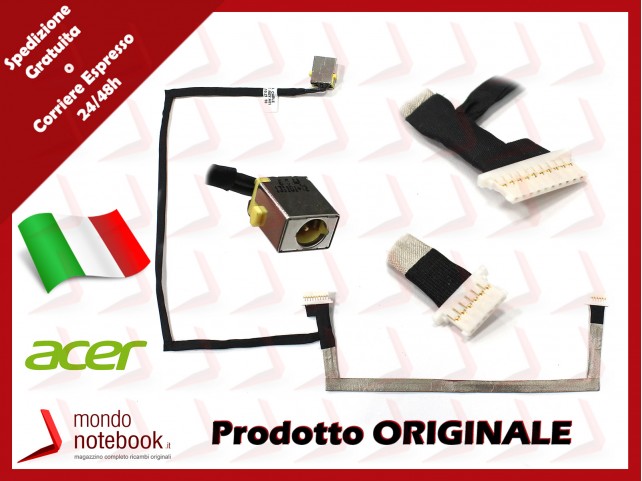 Connettore di Alimentazione DC Power Jack ACER S3-331 S3-371 S3-391 S3-951