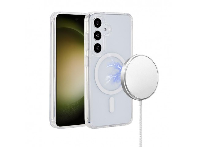 eSTUFF INFINITE OSLO S24+ Galaxy  Clear Magnetic Cover.