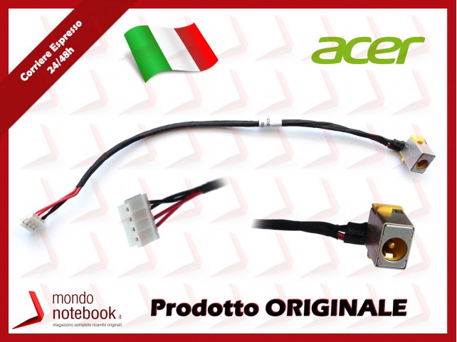 Connettore di Alimentazione DC Power Jack ACER TravelMate 5344 5744 5744Z P453