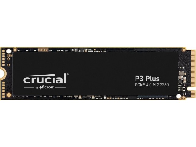 Crucial P3 Plus M.2 4000 Gb Pci  Express 4.0 3D Nand Nvme