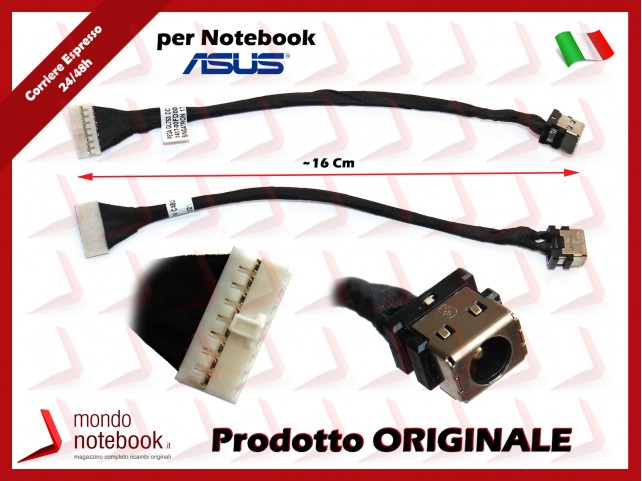 Connettore di Alimentazione DC Power Jack ASUS GL753VD GL753VE FX753VD