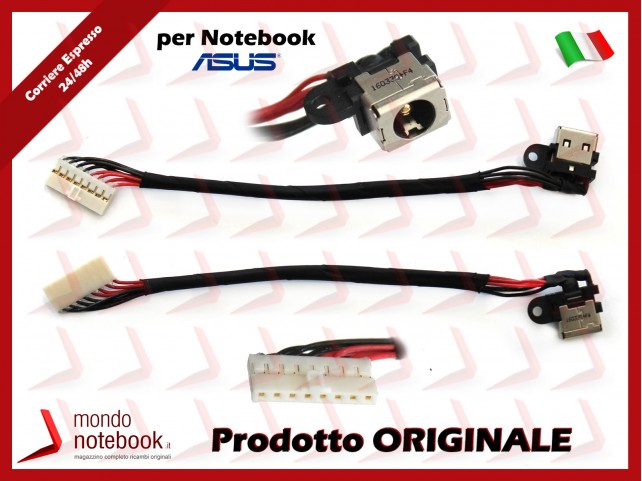 Connettore di Alimentazione DC Power Jack ASUS N552 N552V N552VX N552VW