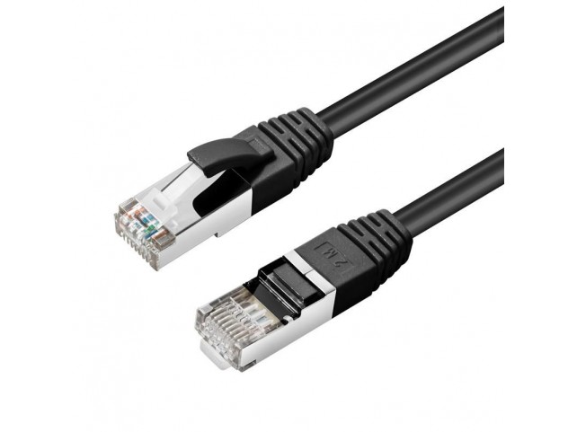 MicroConnect S/FTP CAT6 1.5m Black LSZH  PiMF (Pairs in metal foil)