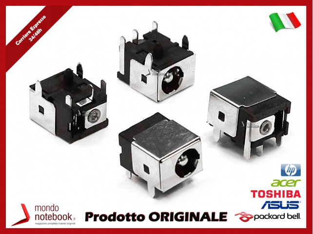 Connettore di Alimentazione DC Power Jack ASUS PJ003 2,5mm A6 A4 F3 F5 X51 X50 X58L X70 M51 Pro50 W1000