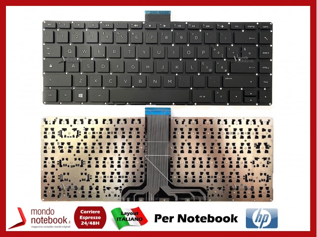 Tastiera Notebook HP STREAM 14-AX 14-CB Italiana (Nera)