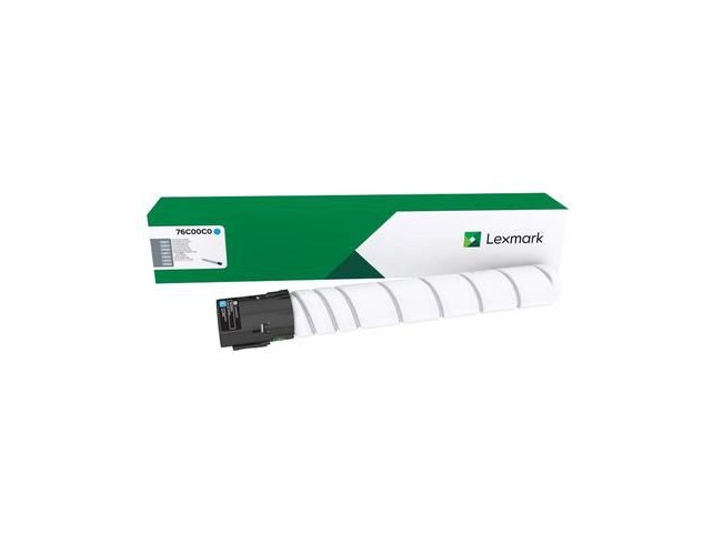 Lexmark Toner Cyan 11,5k  76C00C0, 11500 pages, Cyan, 1