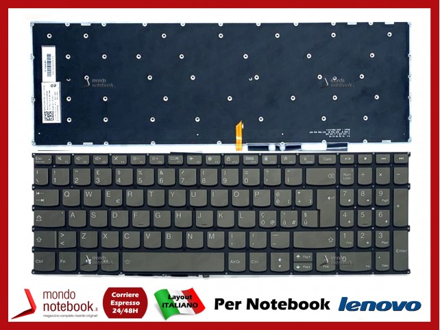 Tastiera Notebook Lenovo IDEAPAD 5-15ARE05 5-15ITL05 ThinkBook 15 G2 ARE V15 G2-ALC Italiana Retroil