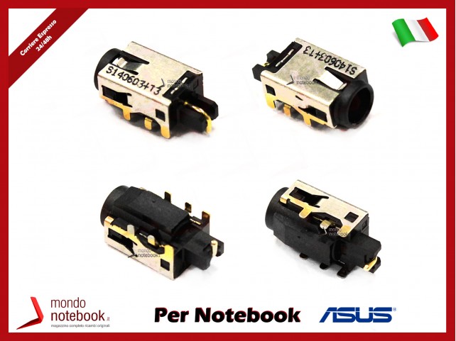 Connettore di Alimentazione DC Power Jack ASUS PJ828 X553MA F553MA X453MA K553MA