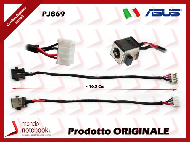 Connettore di Alimentazione DC Power Jack ASUS PJ869 X45A X45U X45C X45VD