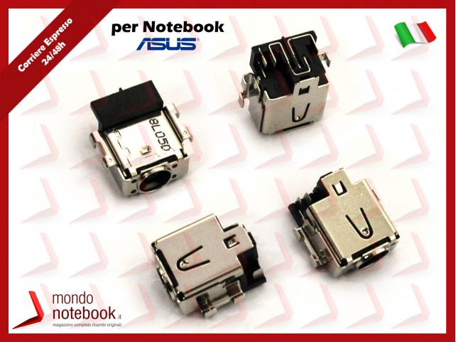 Connettore di Alimentazione DC Power Jack ASUS UX450 UX480 UX550 UX580 4 Pin