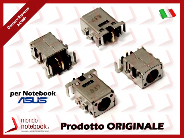 Connettore di Alimentazione DC Power Jack ASUS X505 S505BP 12033-00033500