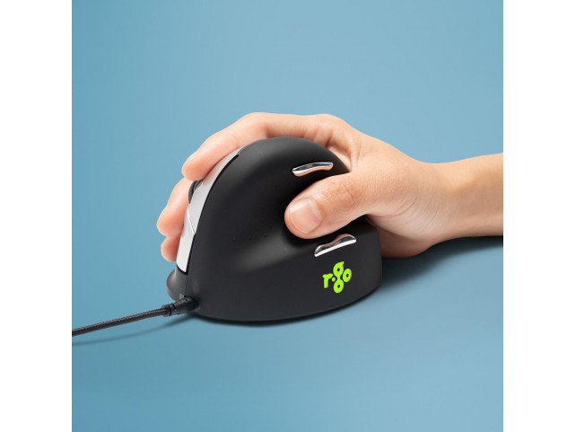 R-Go Tools HE Mouse Vertical Mouse Right  4 buttons, scroll wheel