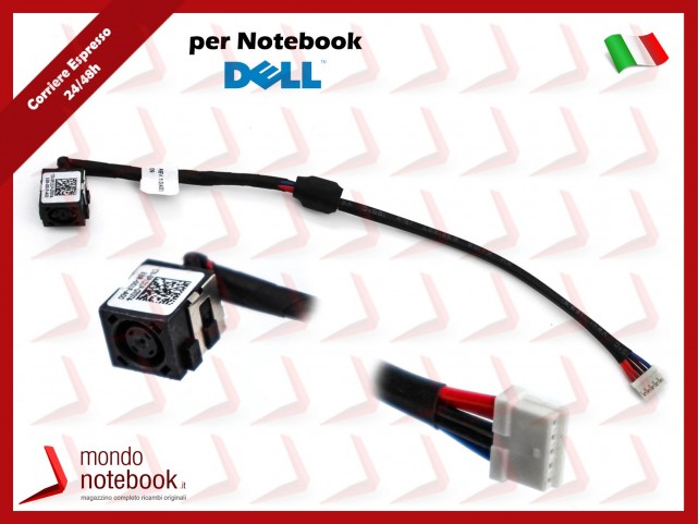 Connettore di Alimentazione DC Power Jack DELL Latitude E6540 Precision M2800