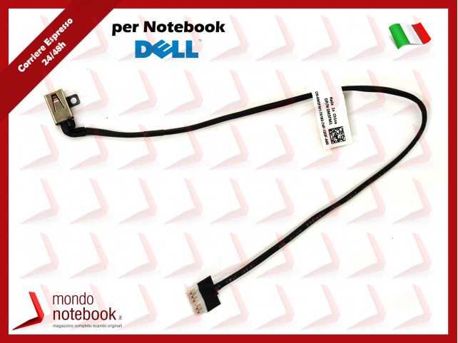 Connettore di Alimentazione DC Power Jack DELL Vostro 14 (5468) P75G 15 (5568)