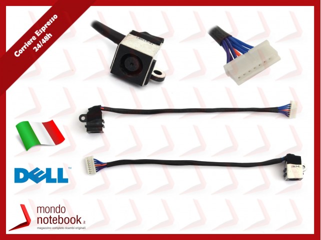 Connettore di Alimentazione DC Power Jack DELL XPS 15 L501x L502x (VERSIONE 1)