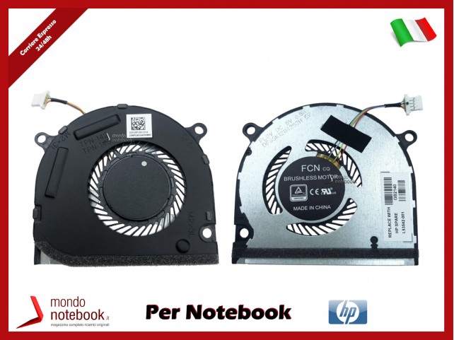 Ventola Fan GPU HP Envy 15-DR 15-DS 15-Z 15M-DR 15M-DS - L53541-001 (VGA)