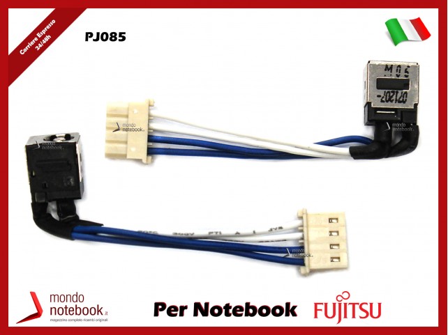Connettore di Alimentazione DC Power Jack Fujitsu PJ085 PJ314 Lifebook S7200 S7210 S7211