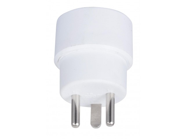 MicroConnect Power Adapter, Schuko to DK  Hybrid power adapter from