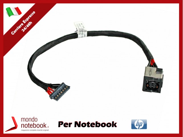 Connettore di Alimentazione DC Power Jack HP Elitebook 8560W 8570W 8570P Versione 7 PIN